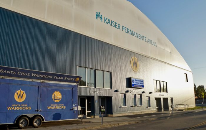 Kaiser Permanente arena in Santa Cruz