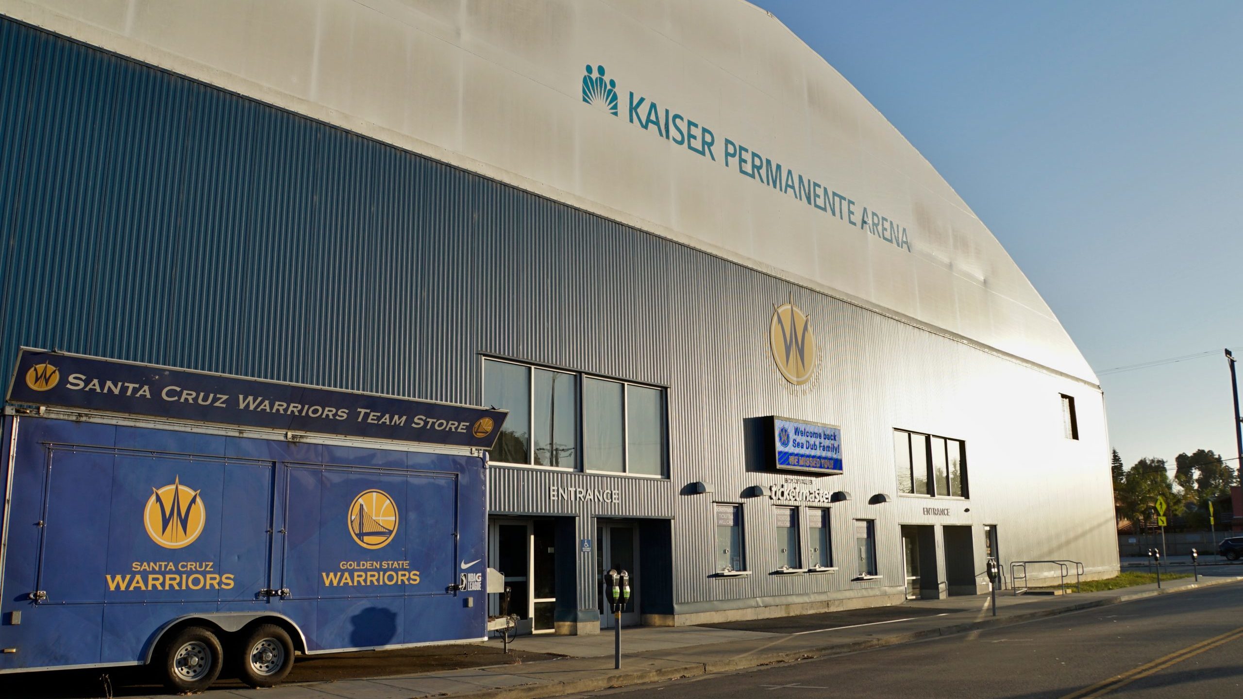 Kaiser Permanente arena in Santa Cruz