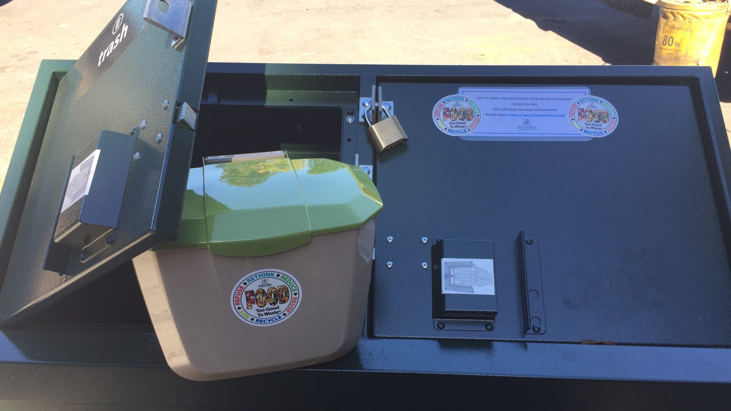 New food waste collection in Santa Cruz County Costs timing and