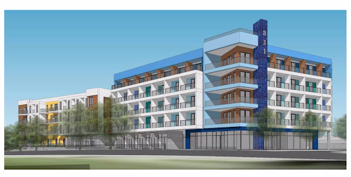 Smaller apartment complex proposed at 831 Water St. in Santa Cruz