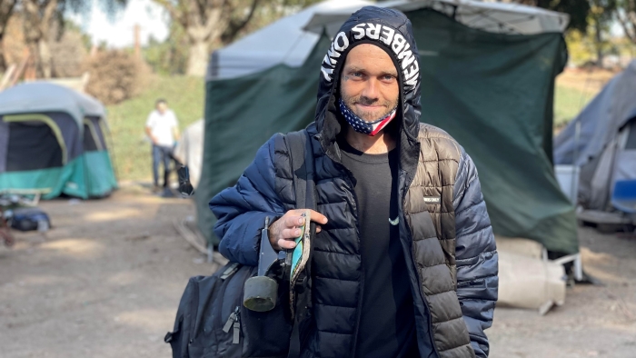 Matthew Hendrix Benchlands homeless camp Santa Cruz