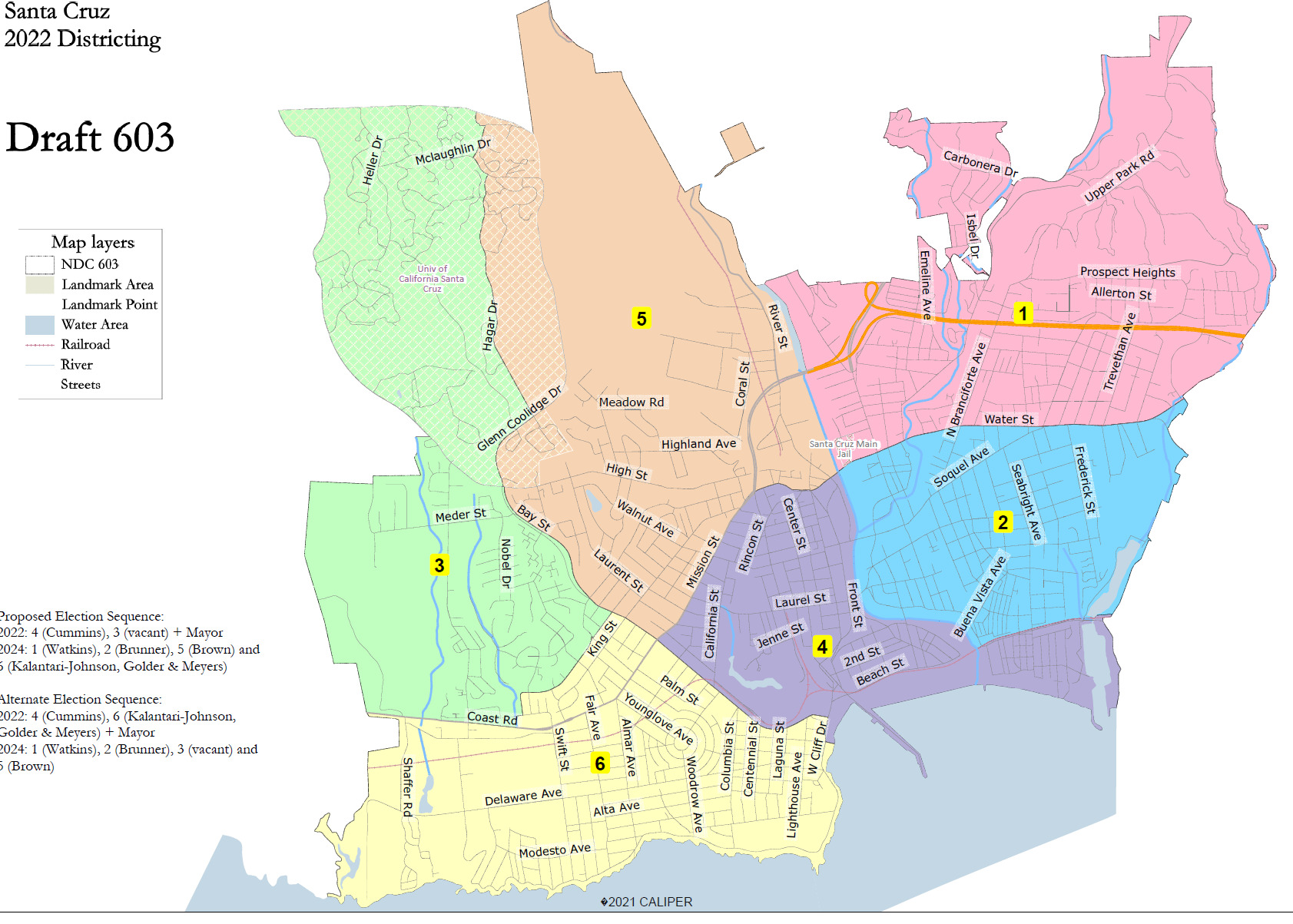 Map 603 City of Santa Cruz