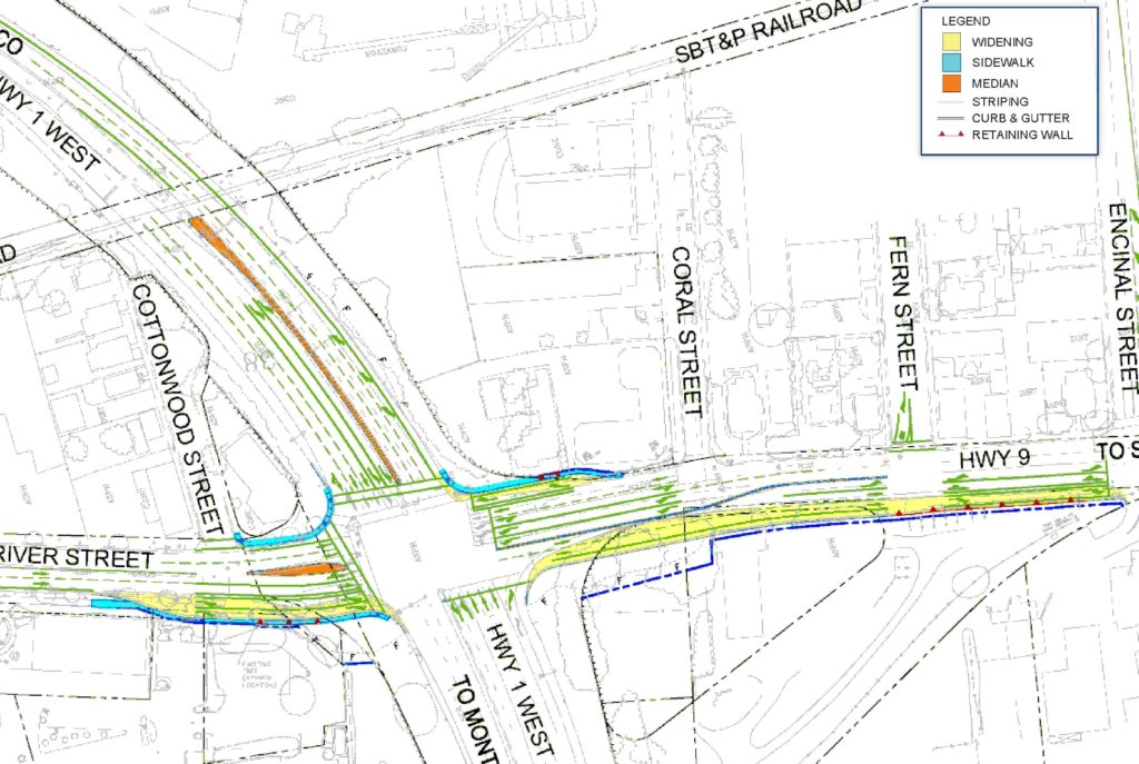 Highway 1 and River Street project Santa Cruz Local