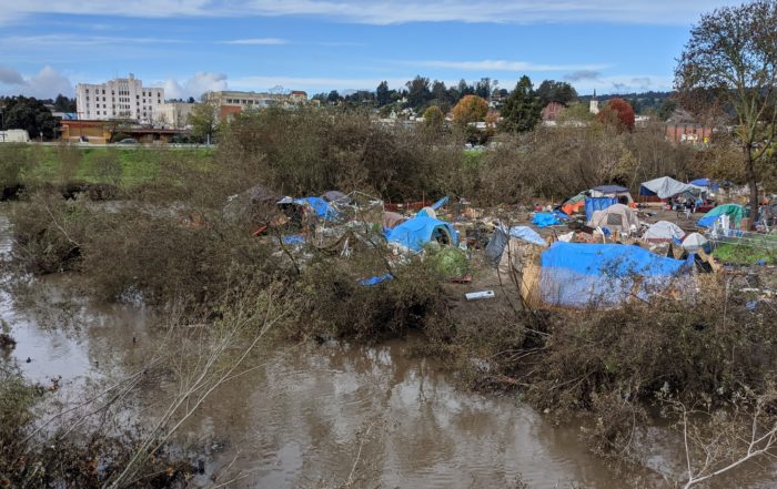 Benchlands homeless camp