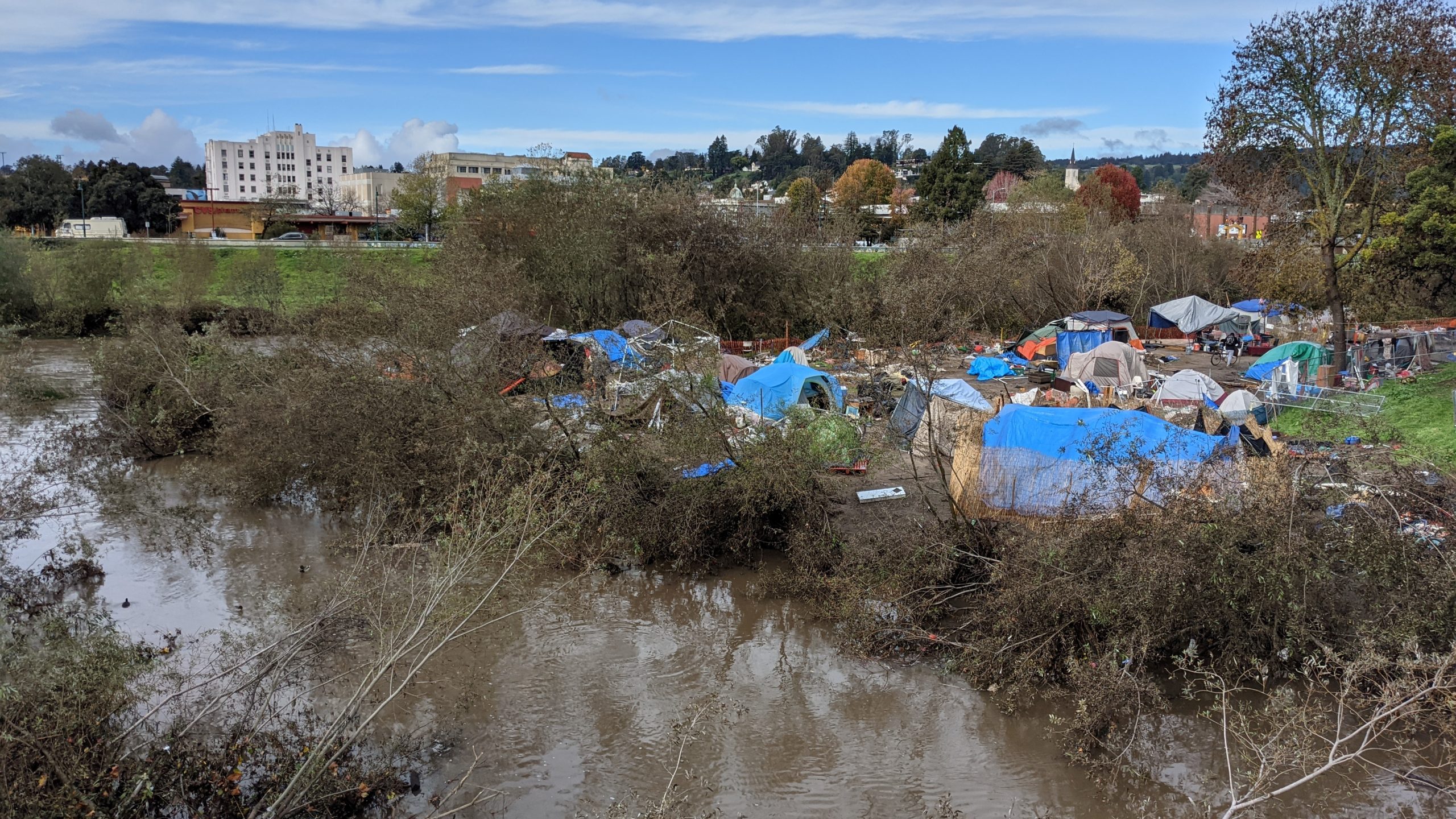 Benchlands homeless camp