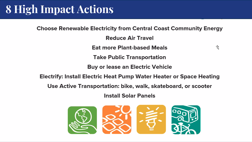 high impact actions Central Coast Community Energy city of santa cruz 9-13-2022 16 9