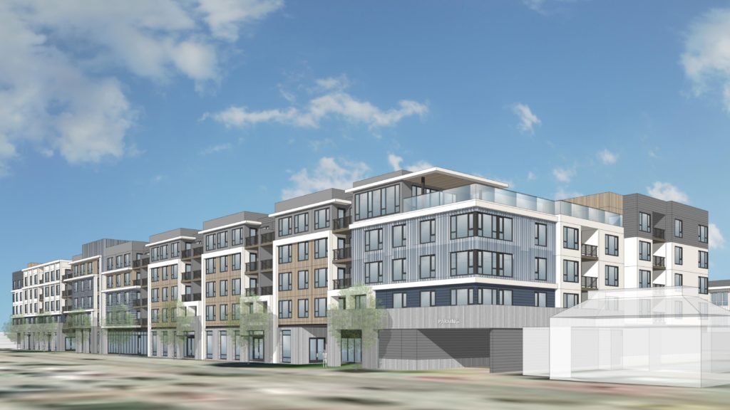 Image for display with article titled Ocean Street Apartment Plans Revised in Santa Cruz