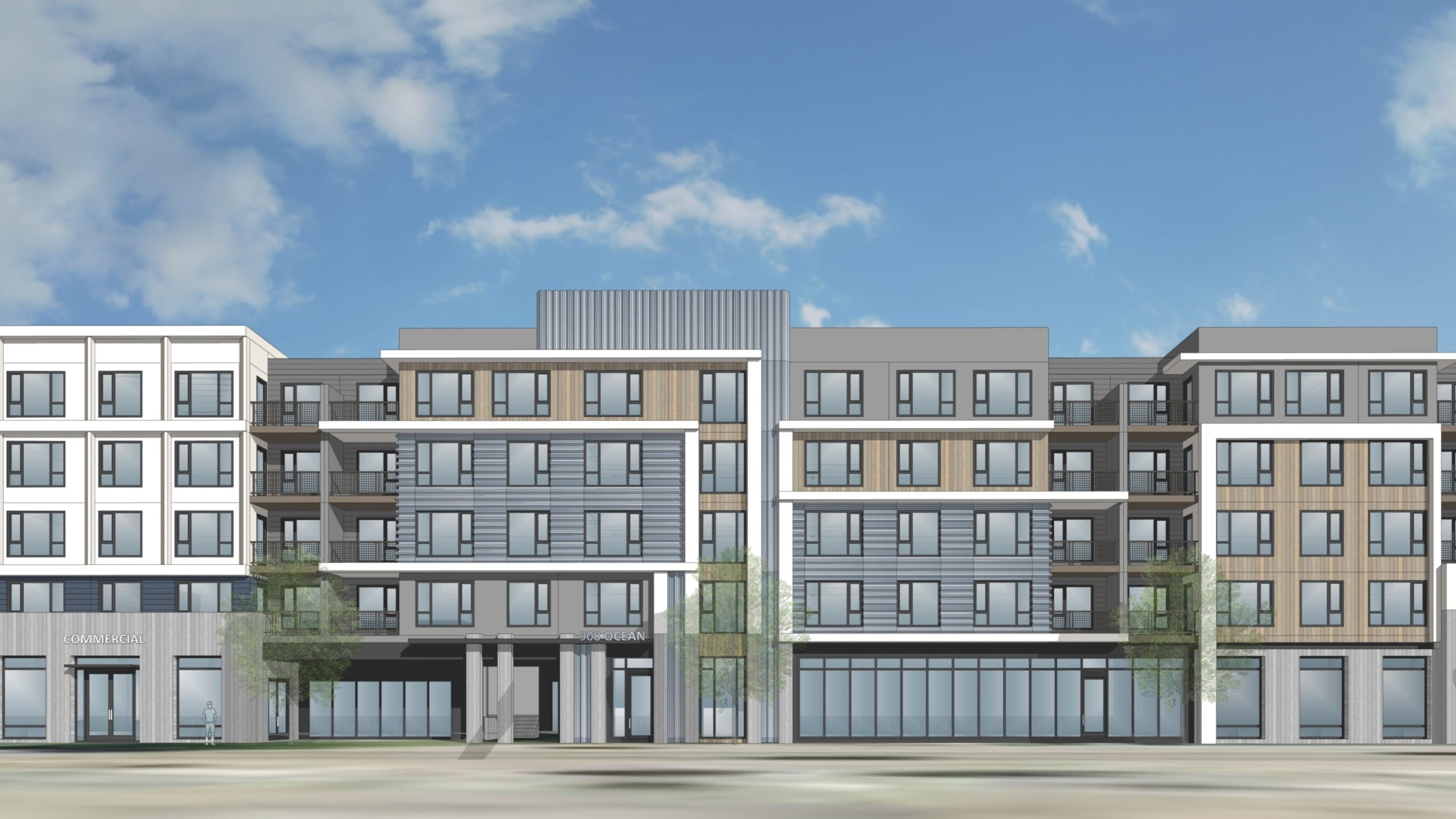 Ocean Street apartment plans revised in Santa Cruz Santa Cruz Local