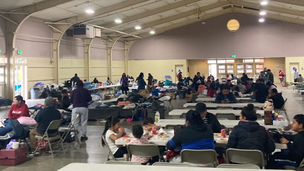 Image for display with article titled Flood Victims Take Refuge in South Santa Cruz County Shelters