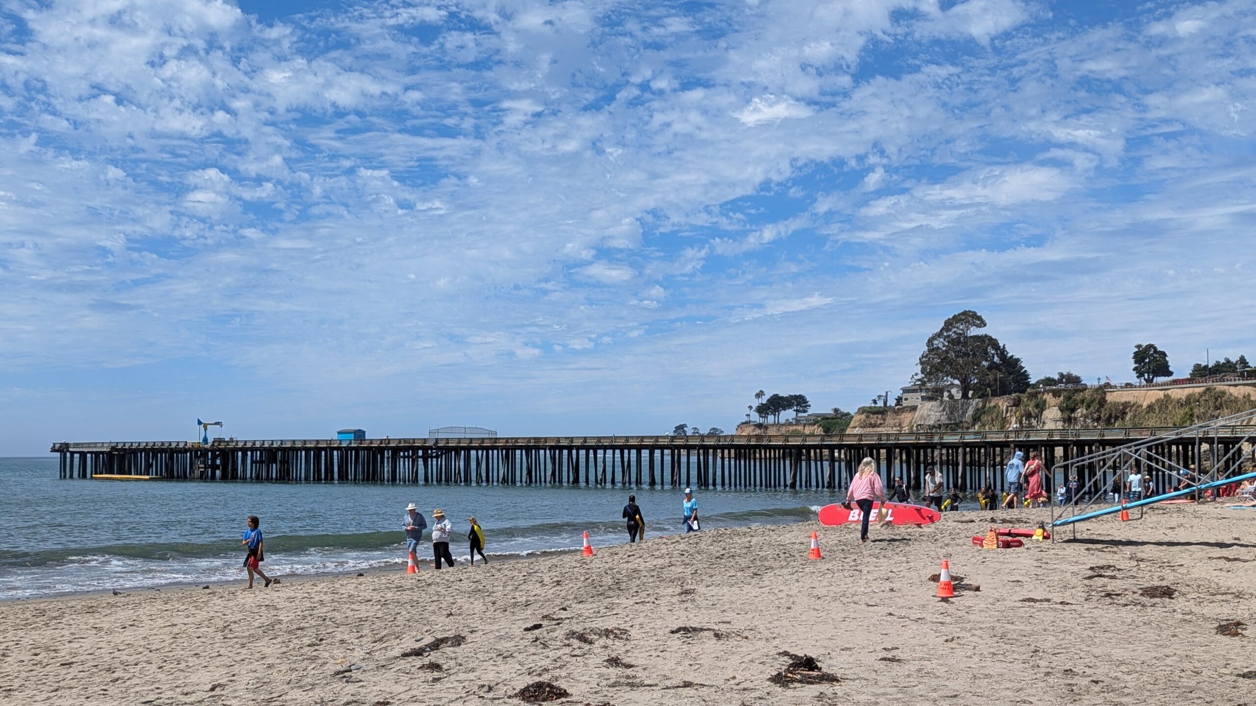 Capitola Wharf beach 6-25-2024 Baxter 16 9
