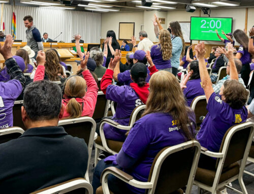 In-home caregivers rally for higher pay in Santa Cruz County