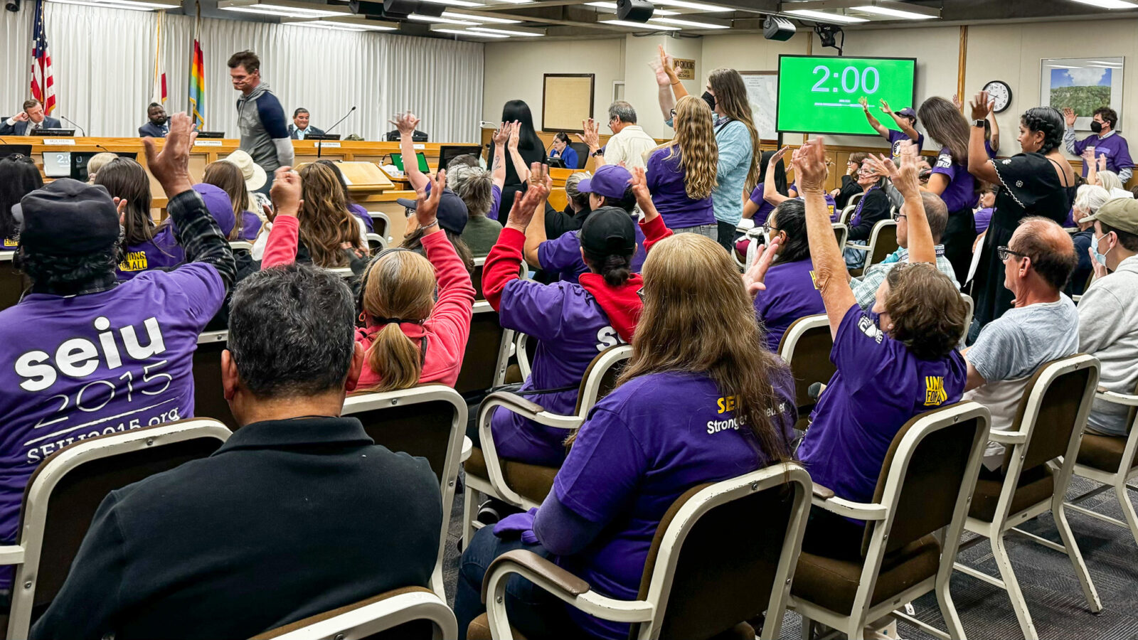 Ihss Rally In-home caregivers rally for higher pay in Santa Cruz County - Santa ...