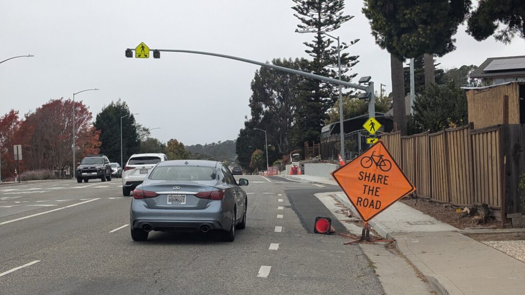 Image for display with article titled Soquel Drive Bike Lane Project Continues in Aptos, Soquel, Live Oak