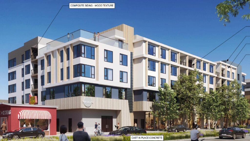 Image for display with article titled Planning Commission to Weigh 389-Home Proposal on Ocean Street in Santa Cruz