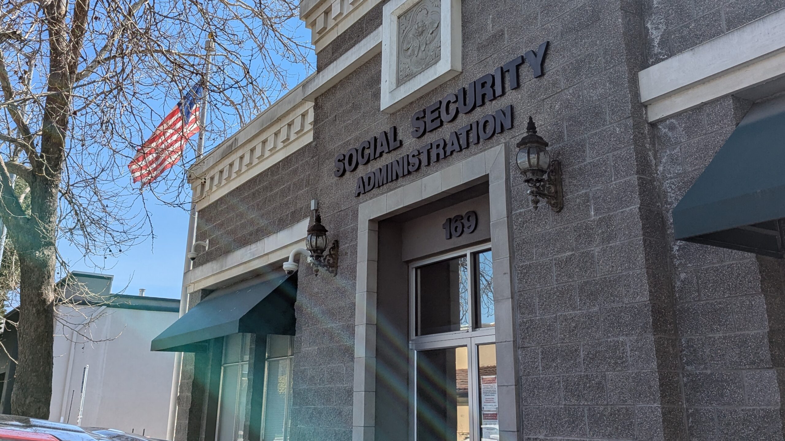 Social Security Walnut Ave Santa Cruz 3-20-2025 Baxter 16 9 The Social Security Administration office on Walnut Avenue in Santa Cruz.