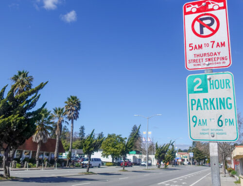 Where and when is street sweeping in the city of Santa Cruz?