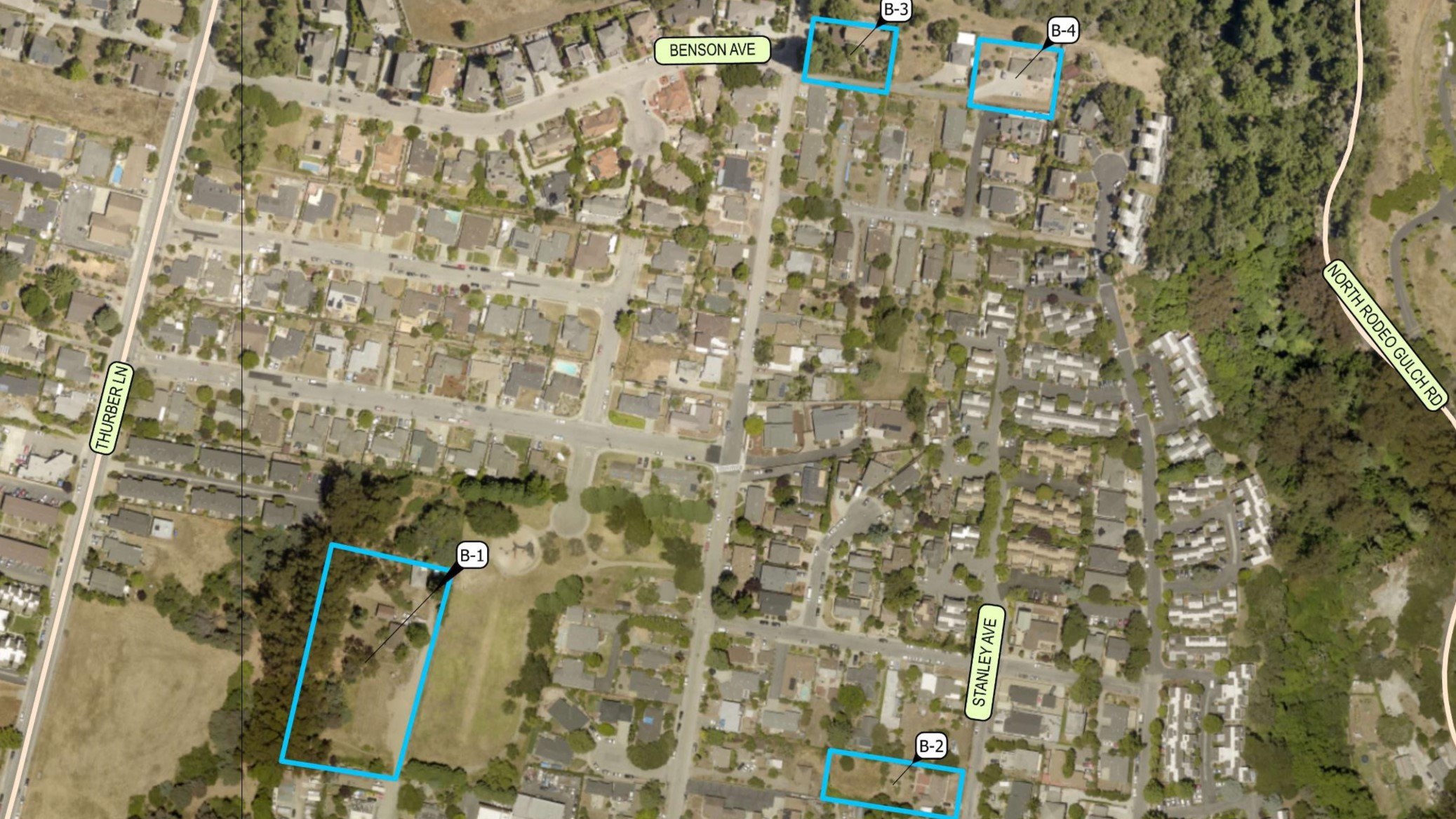 thurber rezone april 2025 16 9 A housing rezone was planned at a property near Thurber Lane.