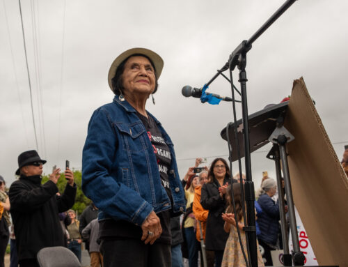 Labor leader Dolores Huerta calls for end to pesticides in Pajaro Valley