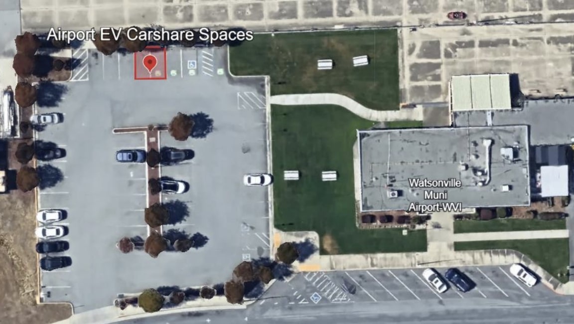 Miocar airport city lot June 2025 Watsonville