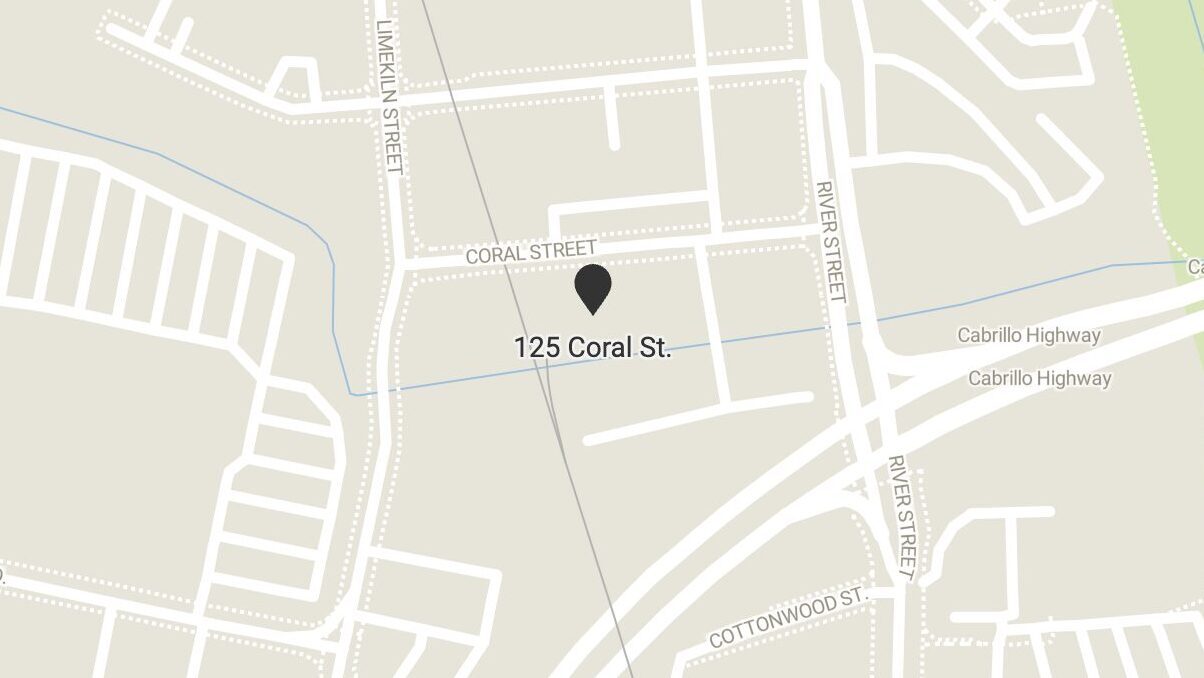 125 coral st map
