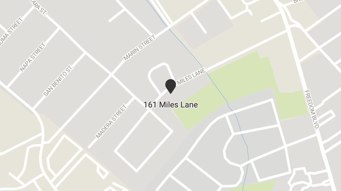 161 Miles Lane map