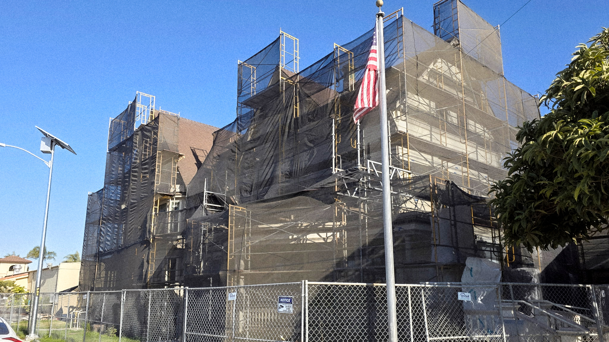pajaro-library-soto-august-2025 The Pajaro Library is under construction in August 2025 for repairs following the March 2023 flood.