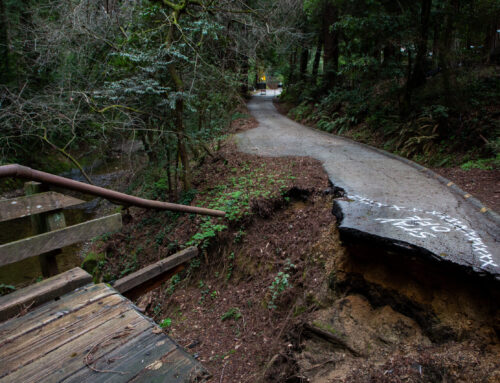 Boulder Creek community has one way in and one way out