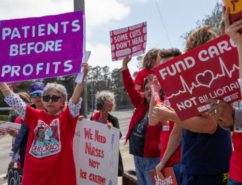 ‘We’re going to keep escalating’: Dominican Hospital nurses decry proposed layoffs