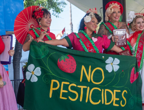 Watsonville activists use Strawberry Festival stage to protest pesticides